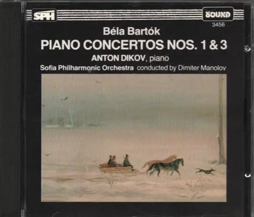 Bartók anton dikov piano - cd,