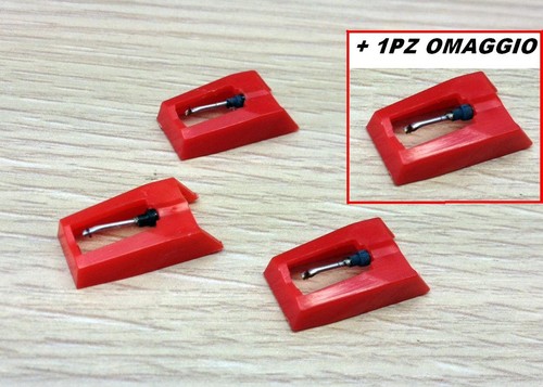 Puntine giradischi 3pz 1 - +,