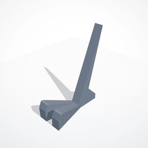 Supporto verticale stampato - , 3d