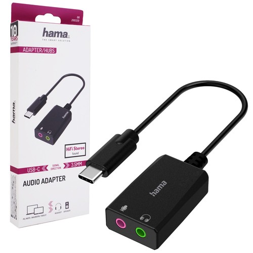 Adattatore audio usb jack - usb-c, a