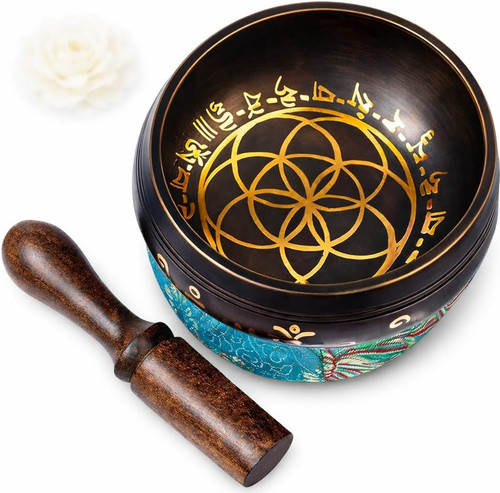 Set ciotola canto tibetana - set,